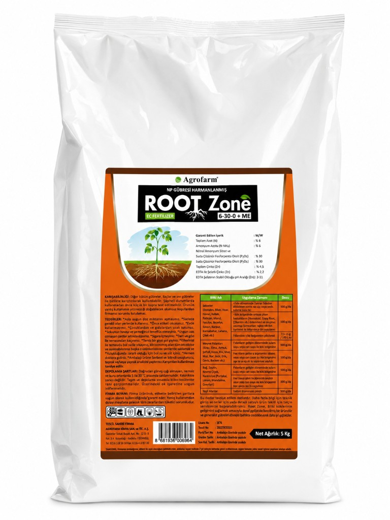 Agrofarm ROOT Zone 6-30-0 NP gübresi