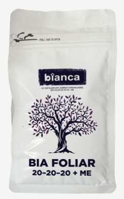 Bianca BIA FOLIAR 20-20-20 + ME yaprak gübresi